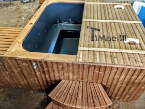 Badetonne eckig Micro Pool für 16 Personen! Party tub! (4)