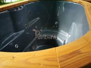 Japansk badestamp i glassfiber 2 personer TimberIN 11