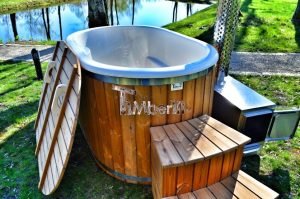 Japansk badestamp i glassfiber for 2 personer TimberIN 13