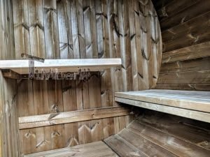 Utomhus tunna bastu ovala design (18)